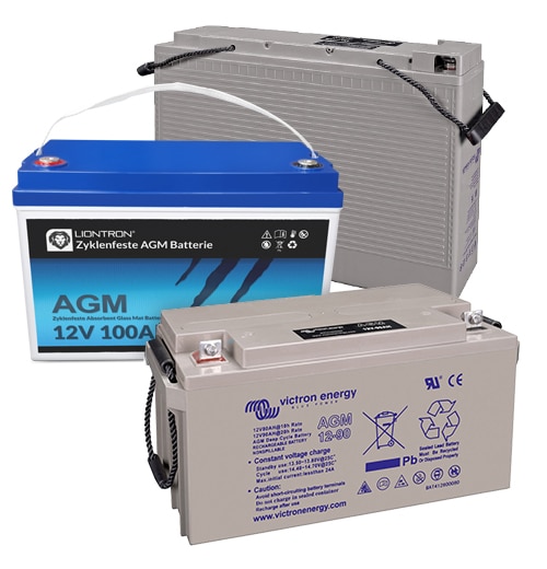 AGM Batterien GreenAkku Photovoltaik, Solaranlagen, Batterie, Akkus