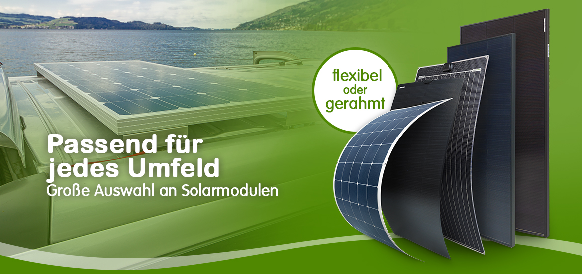 Solarmodule Flexible-Solarmodule