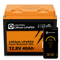 LIONTRON LiFePO4 12,8V 40Ah LX Smart (B-Ware)