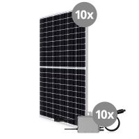 10x selfPV Komplettpaket 405 Wp / 10x Canadian Solar - 10x Bosswerk