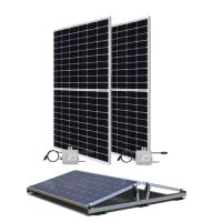 selfPV Komplettpaket Ost/West 820Wp - Solarstell Aufständer
