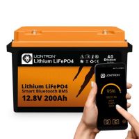 LIONTRON LiFePO4 12,8V 200Ah LX Smart BMS mit Bluetooth - Marine - All In 1