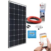 mobilPV 150Wp Solaranlage für Wohnmobile / Wohnwagen / Boote