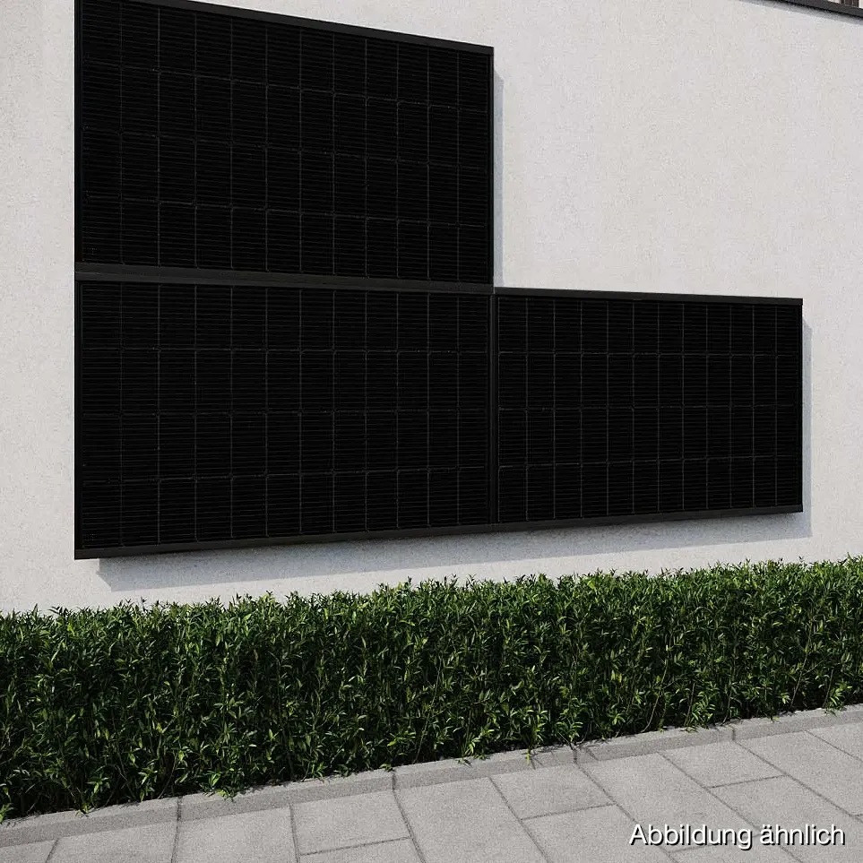 Balkonkraftwerk Price Breaker 3 Module 1305 Wp - Fassade