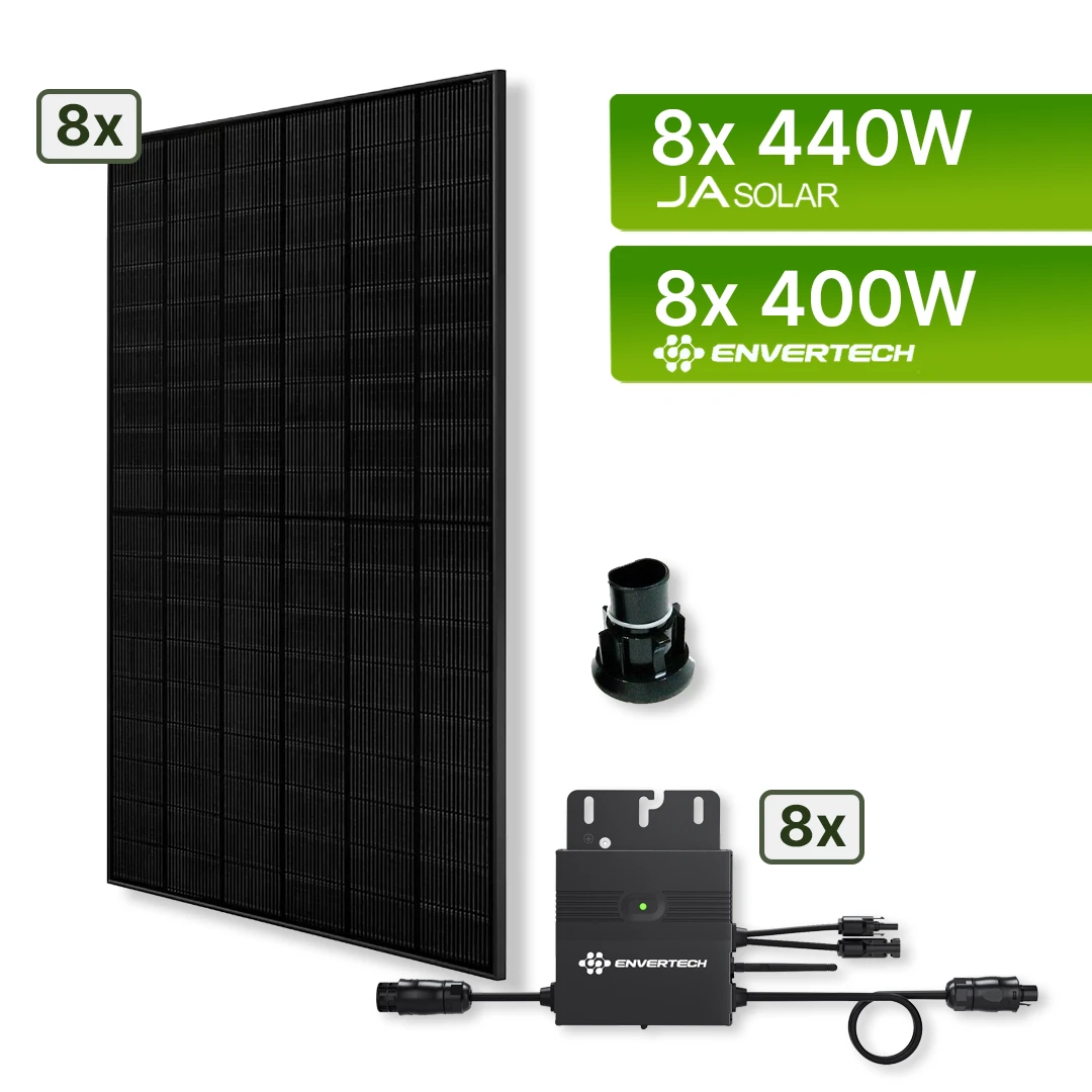 3520Wp Solarpaket - Mikrowechselrichter ohne Speicher