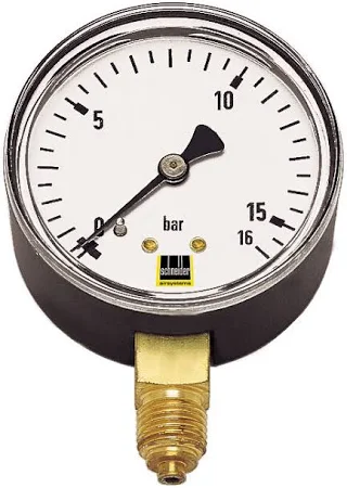 Manometer Druckanzeiger TPG-50R mit 10mm Außengewinde Feingewinde