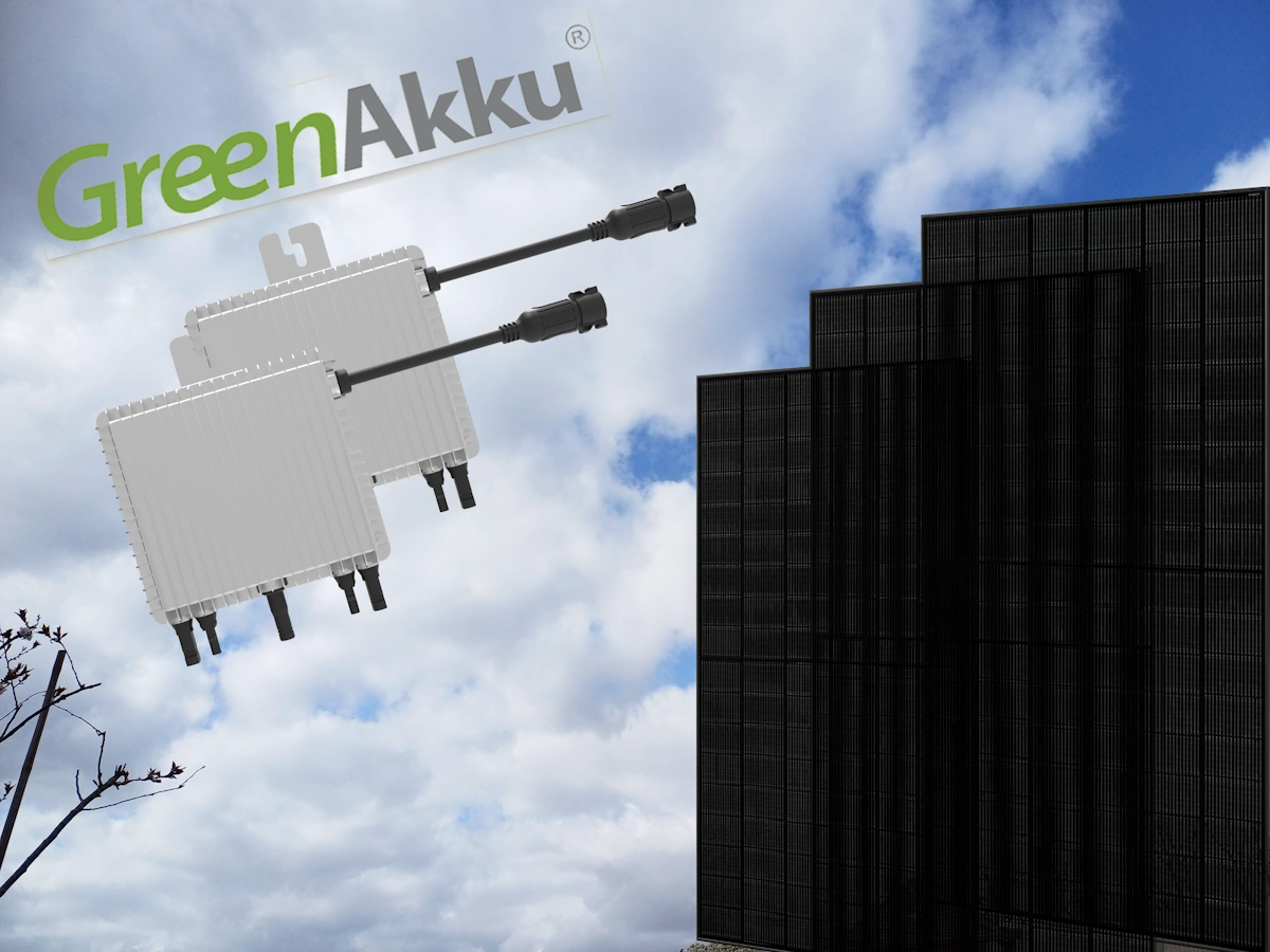 Balkonkraftwerk Budget Power 3 Module 1320 Wp - Zaun
