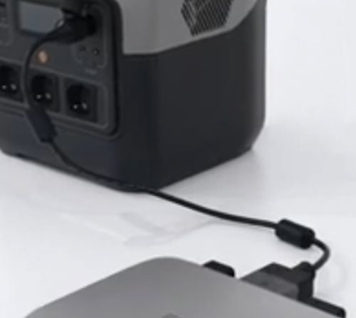 12V Kabel Mikrowechselrichter zu Powerstation Batterie mit Autostecker