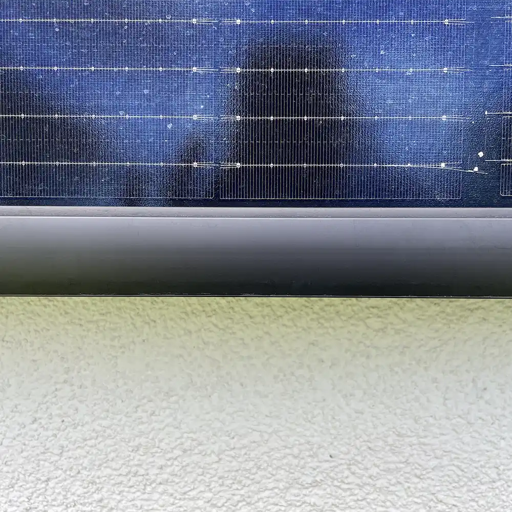 WandPV Premium verdecktes Montagesystem vertikal Komplettset für 2 PV-Module