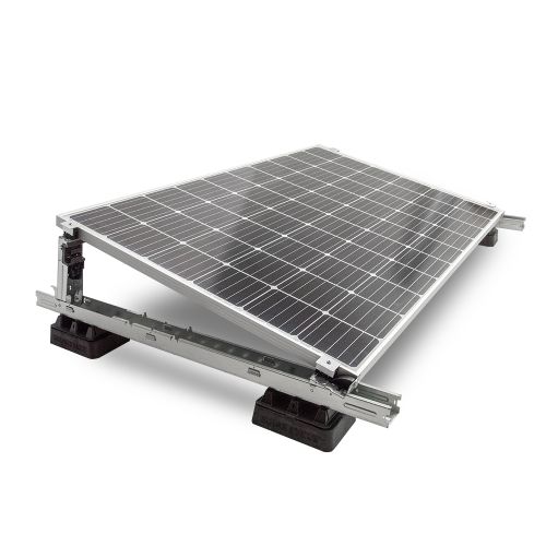 Solarstell Flachdach Montagesystem [1x1 370-450Wp] (Süd 13°)