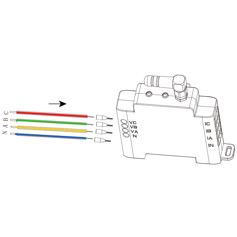 Bienesol 3-Phasen-Sensor SMeter-RC01
