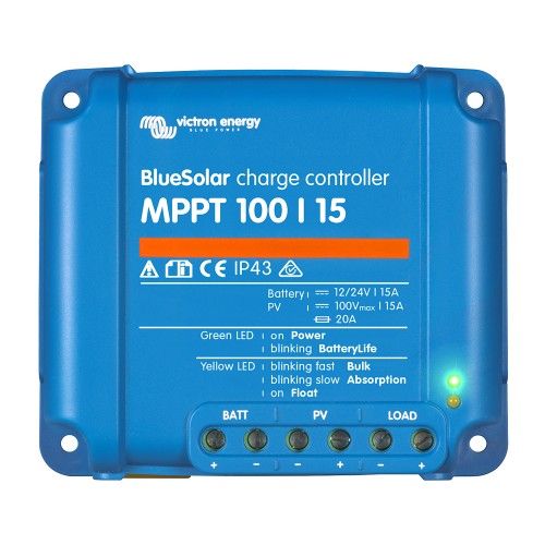 BlueSolar MPPT 100/15 Solarladeregler 12/24V 15A