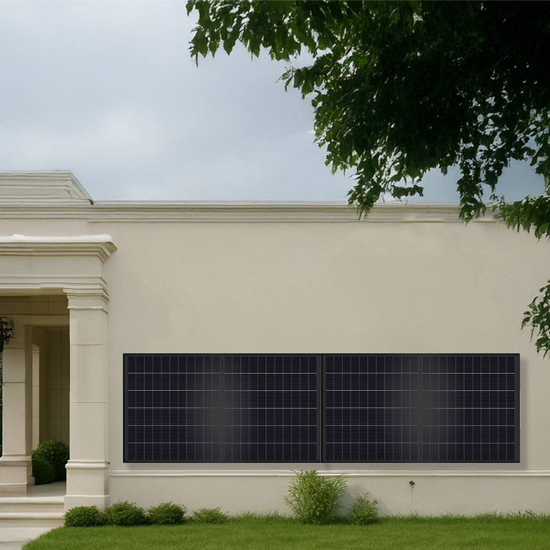 Balkonkraftwerk Premium Power 2 Module 900 Wp - Fassade