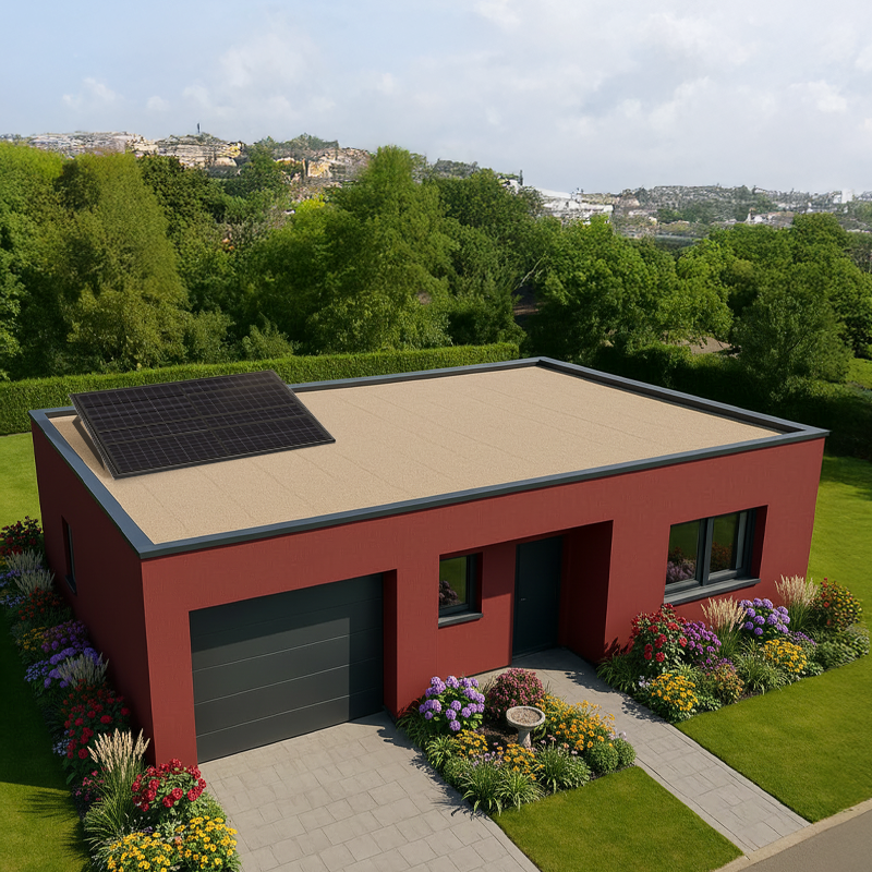 Balkonkraftwerk Premium Power 1 Modul 450 Wp - Flachdach