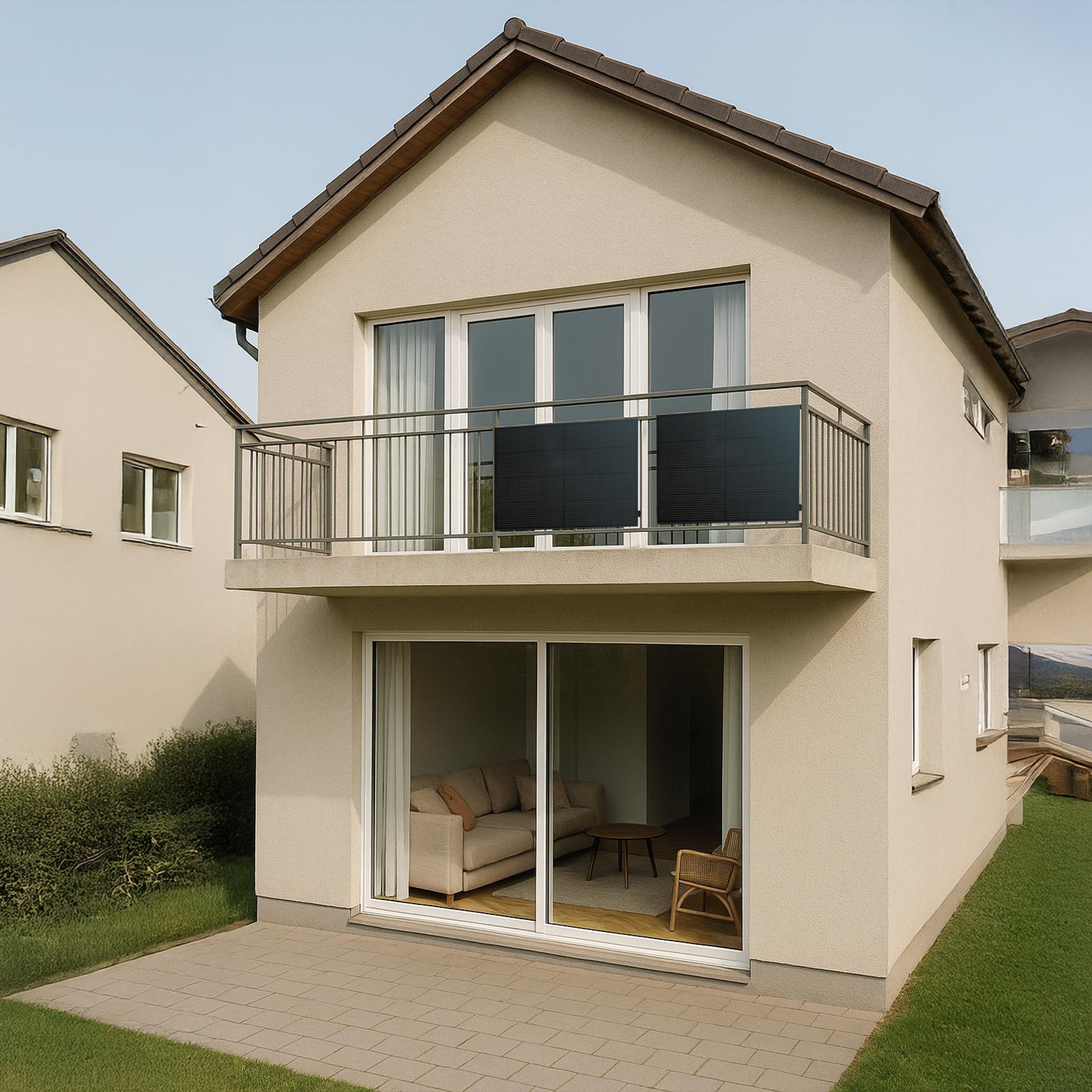 Balkonkraftwerk Preisbrecher 2 Module 870 Wp – Balkon