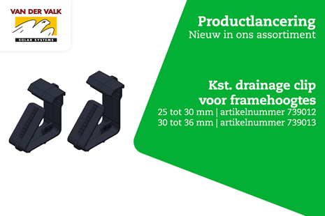 Drainage Clip 30-36mm Plastik