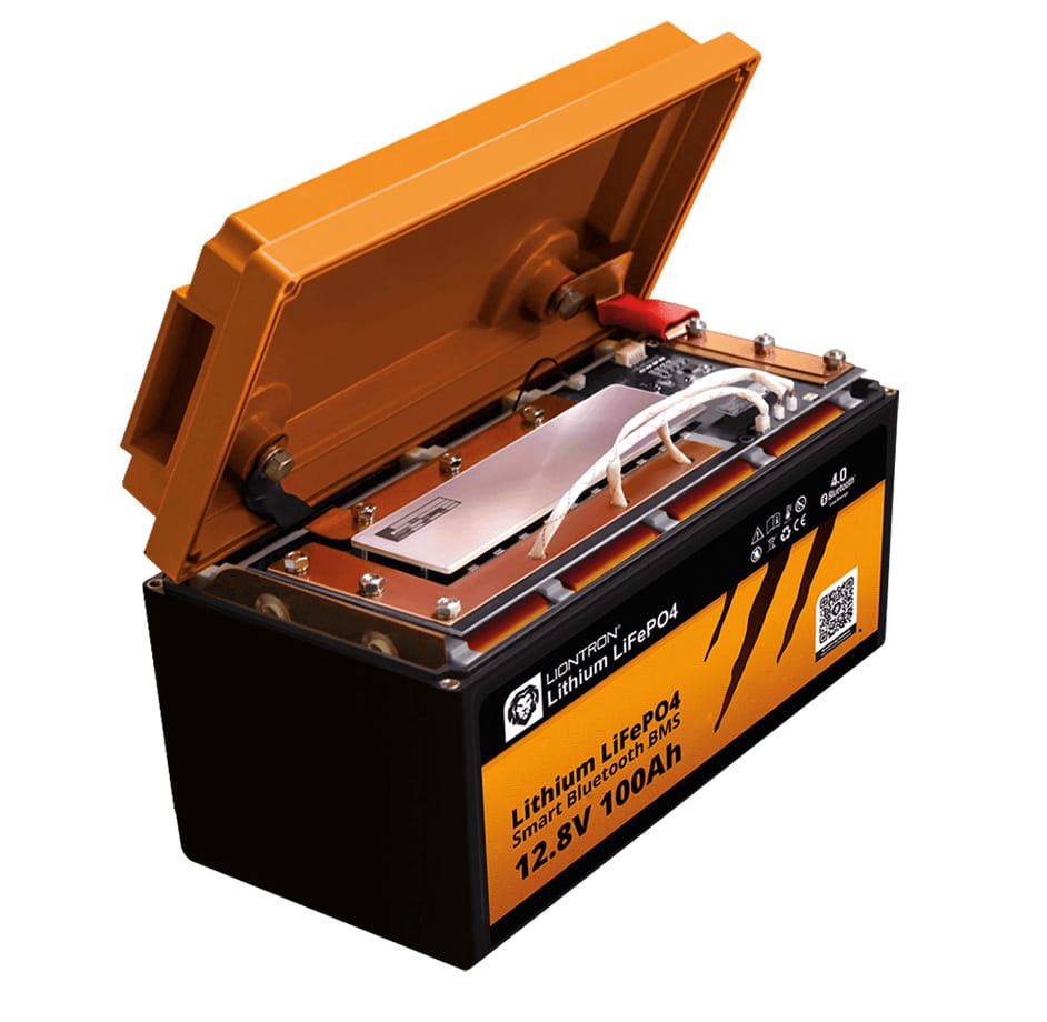 LiFePO4 12,8V Batterie 80Ah LX Smart BMS mit Bluetooth