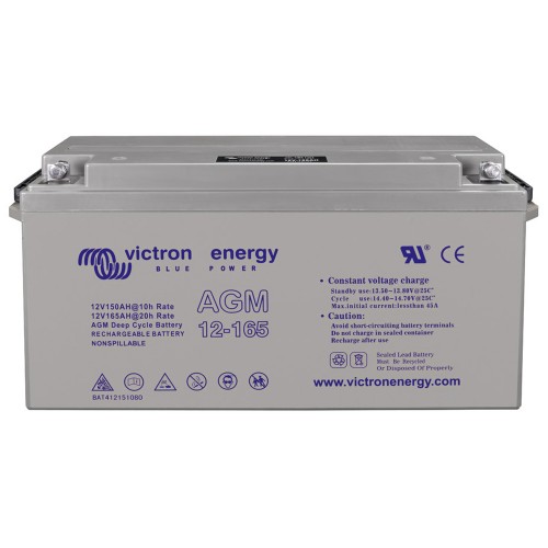 Energy 12V 165Ah Deep Cycle AGM Batterie