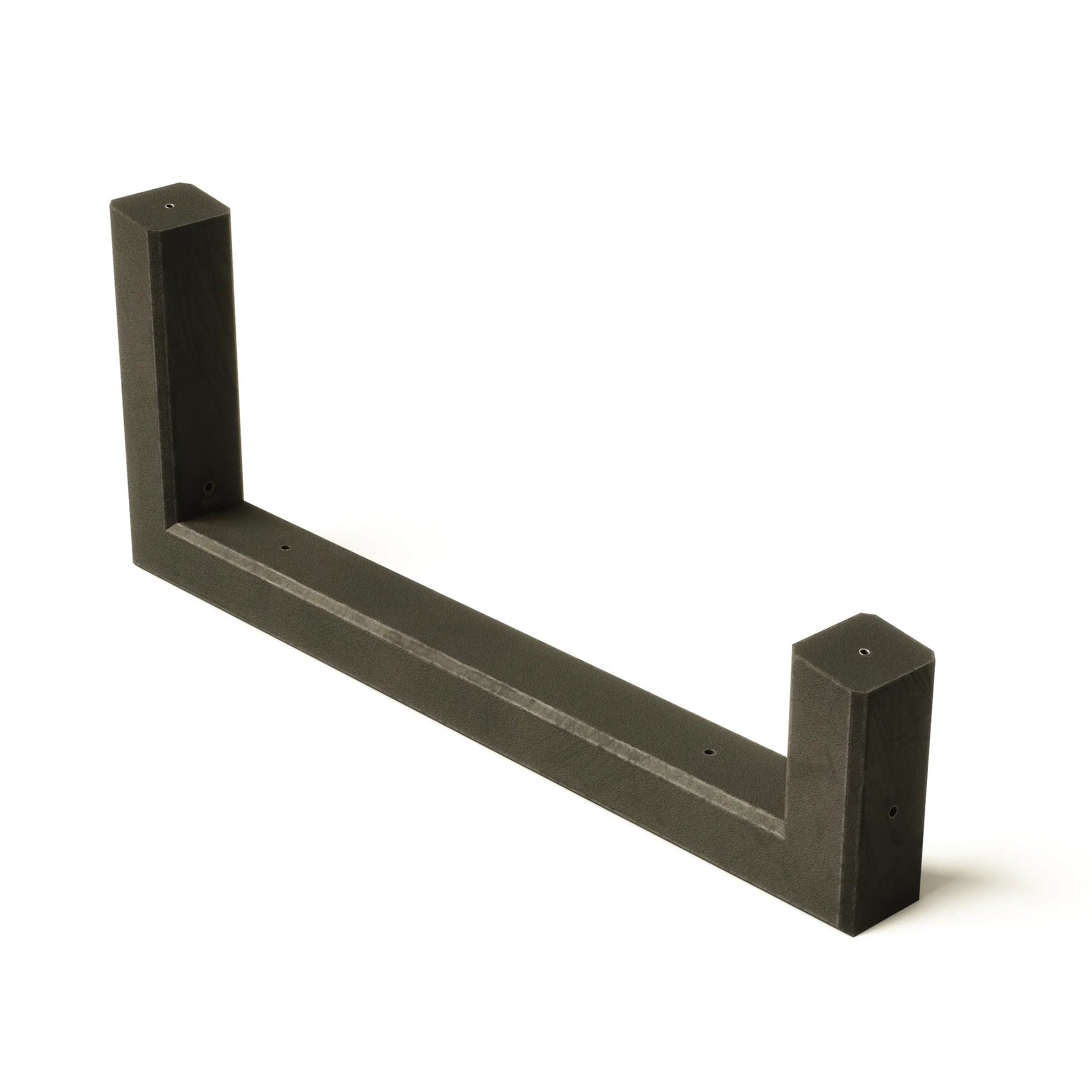 10° XL Flachdach Aufständerung aus Feinbeton Ost-/Westausrichtung - Set für 2 Module 