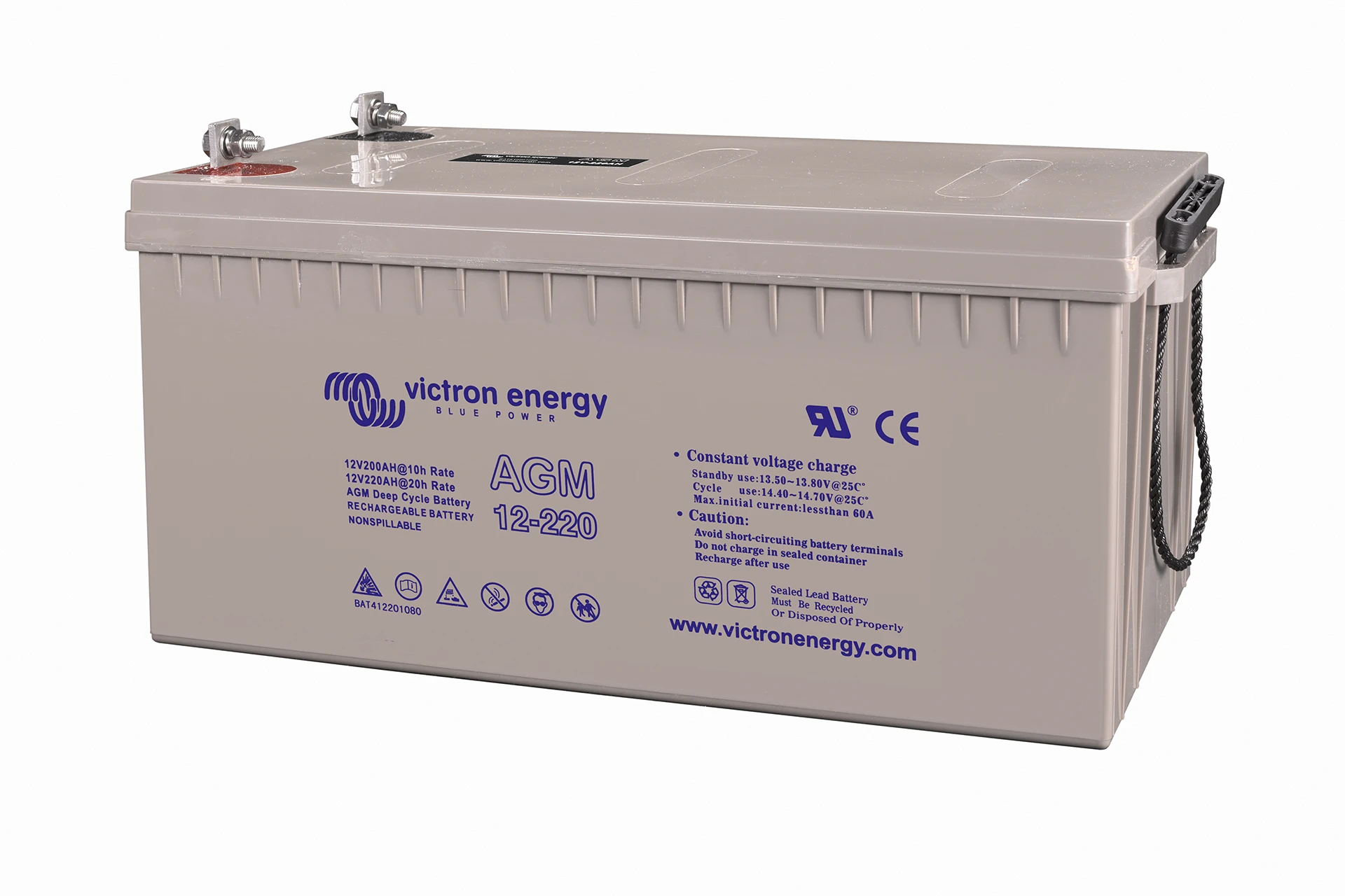 Energy 12V 220Ah Deep Cycle AGM Batterie