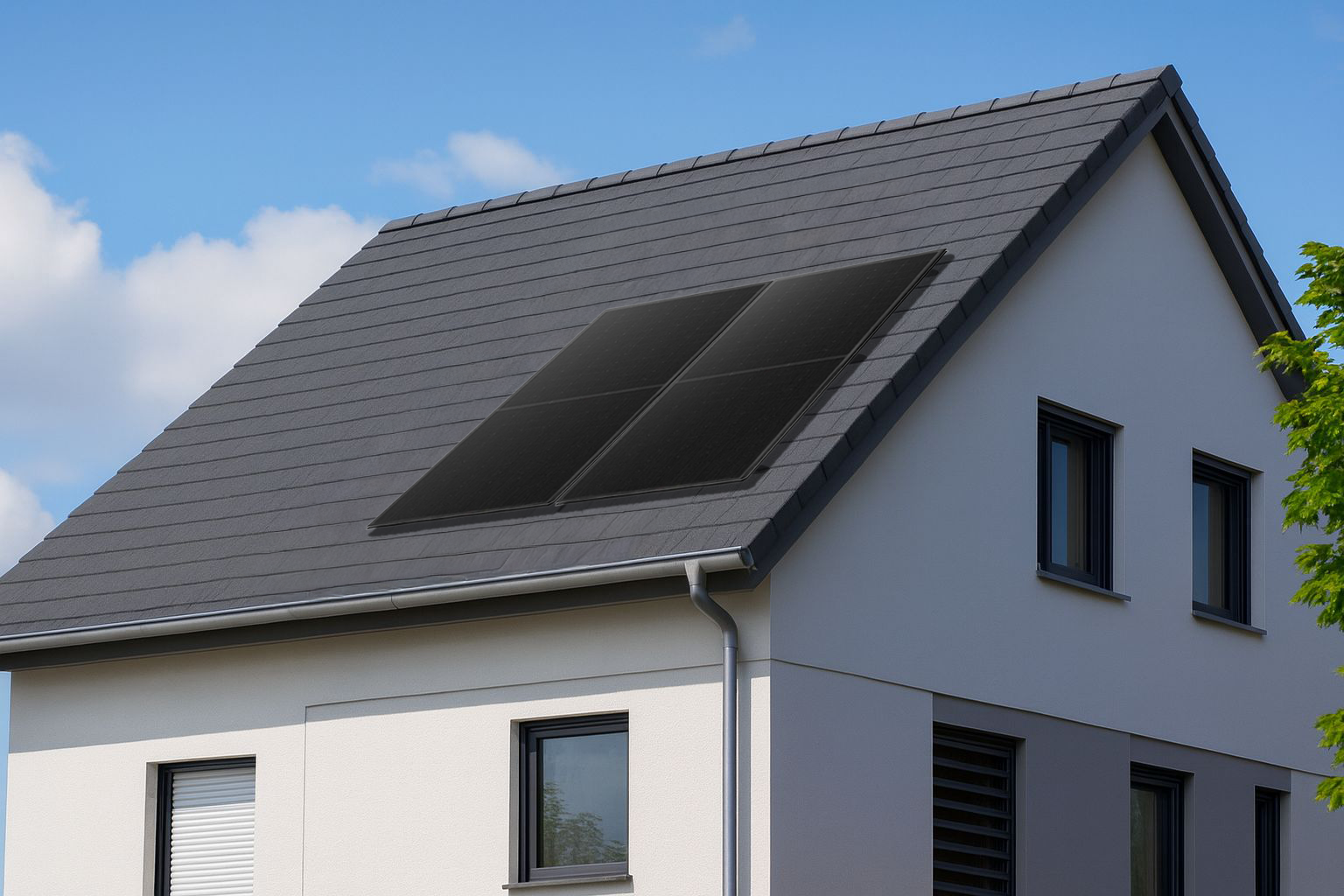 Balkonkraftwerk Preisbrecher 2 Module 870 Wp - Schrägdach