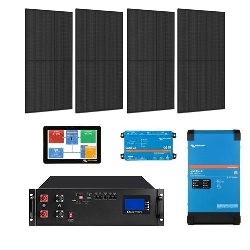 Solarpaket 1720Wp 48V mit 4,8 kWh Liontron Lithium LiFePO4 Speicher