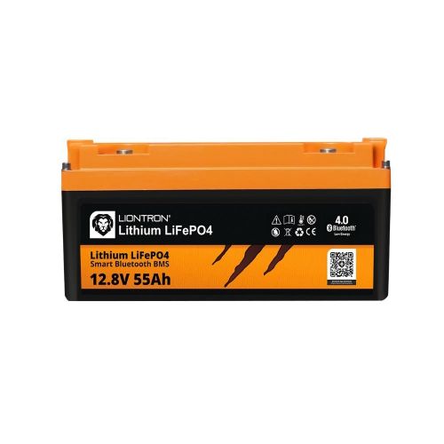 LiFePO4 Marine Batterie IP67 12,8V 55Ah LX Smart BMS mit Bluetooth