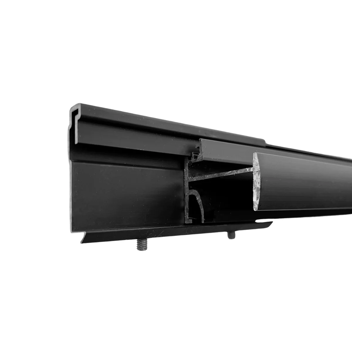 WandPV Premium verdecktes Montagesystem horizontal Komplettset für 4 PV-Module