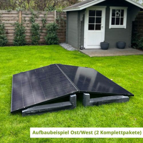 Balkonkraftwerk selfPV 445 (1x Modul 445Wp; 1x Wechselrichter 400W) für Flachdach