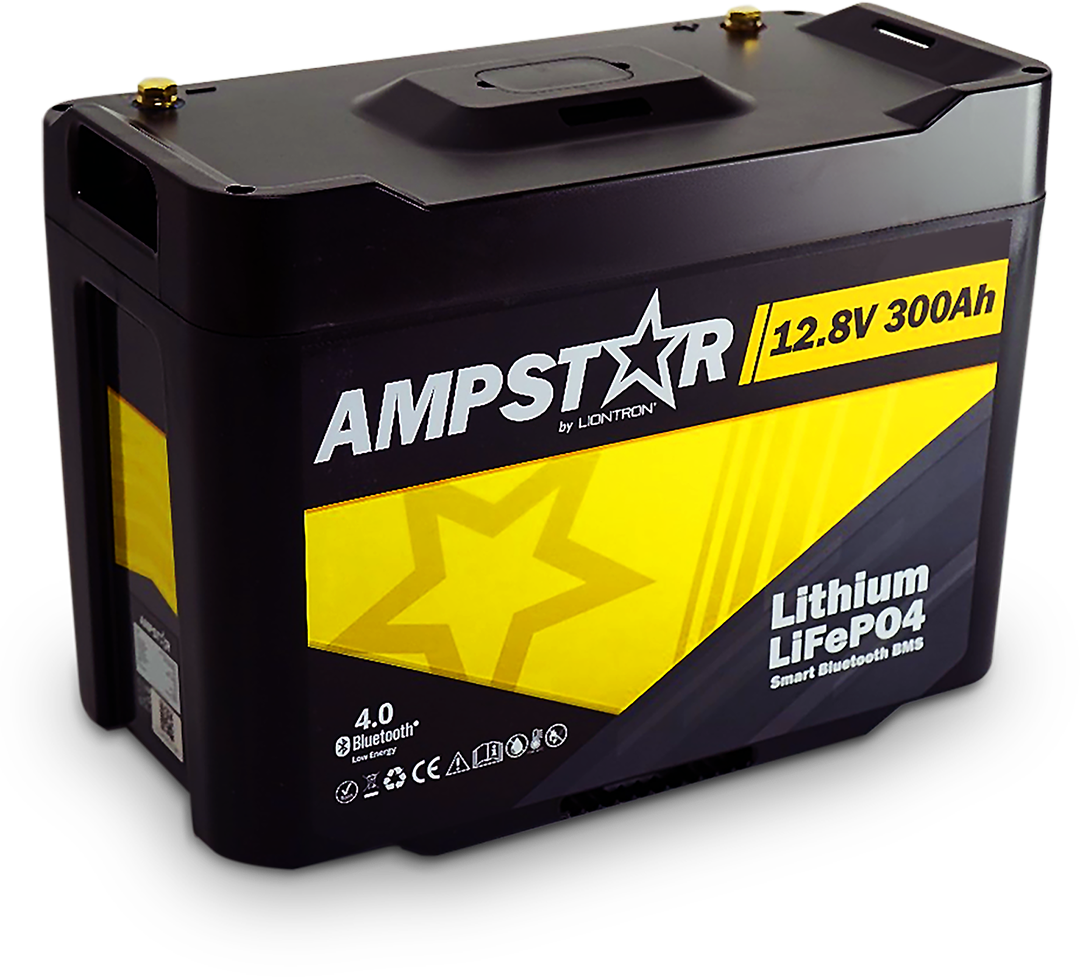 Liontron AMPSTAR LiFePO4 Lithium Batterie 12,8V 300Ah Batterie