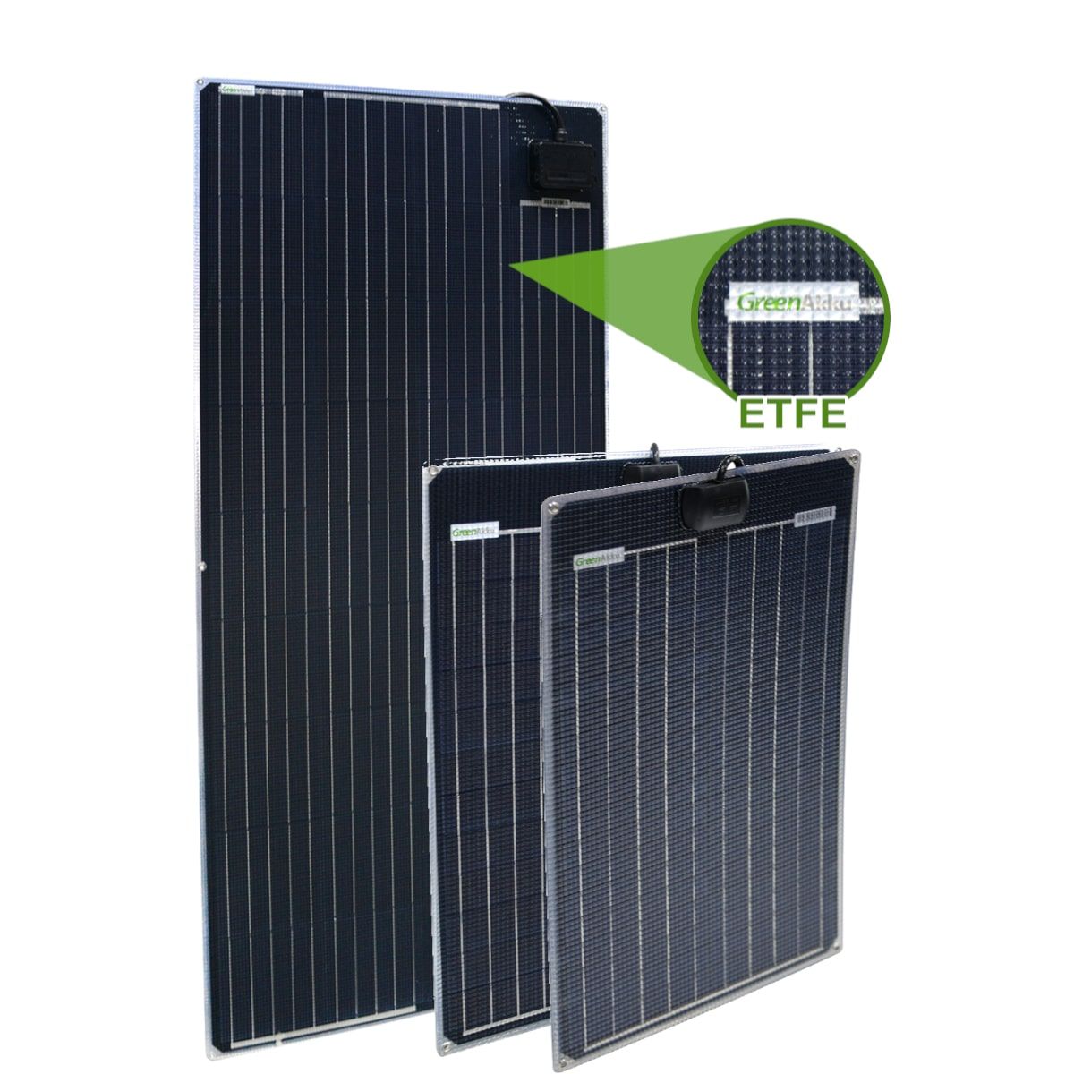 Semi-Flexibles Solarmodul ETFE 50Wp Marine (B-Ware)