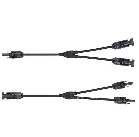 Paar MC4-Y-Stecker