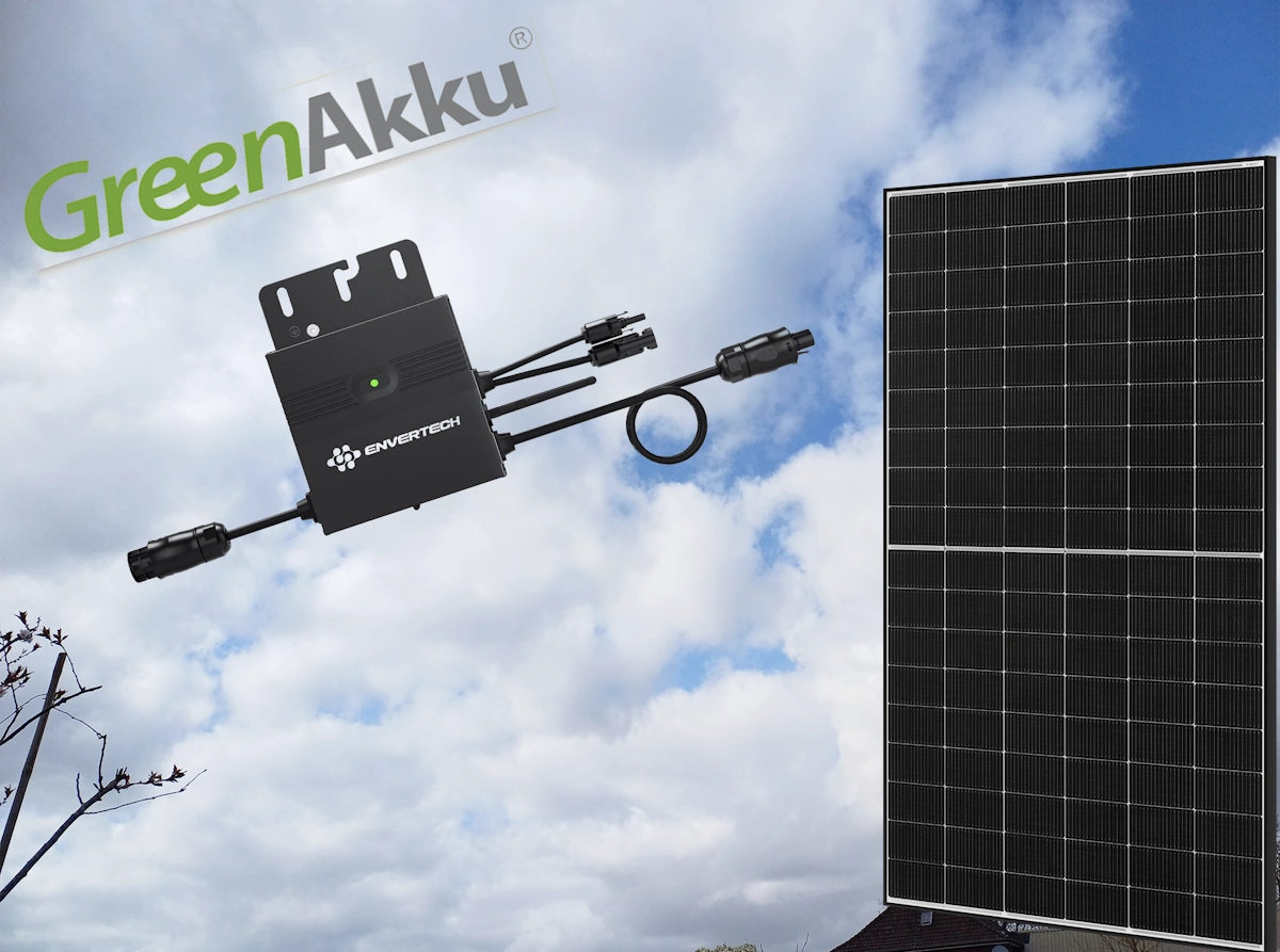 Balkonkraftwerk Premium Power 1 Modul 450 Wp - Fassade