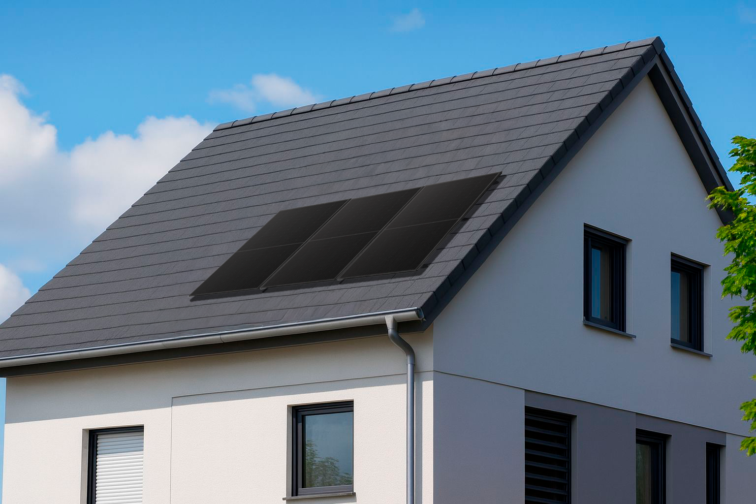Balkonkraftwerk Budget 3 Module 1365Wp - Schrägdach
