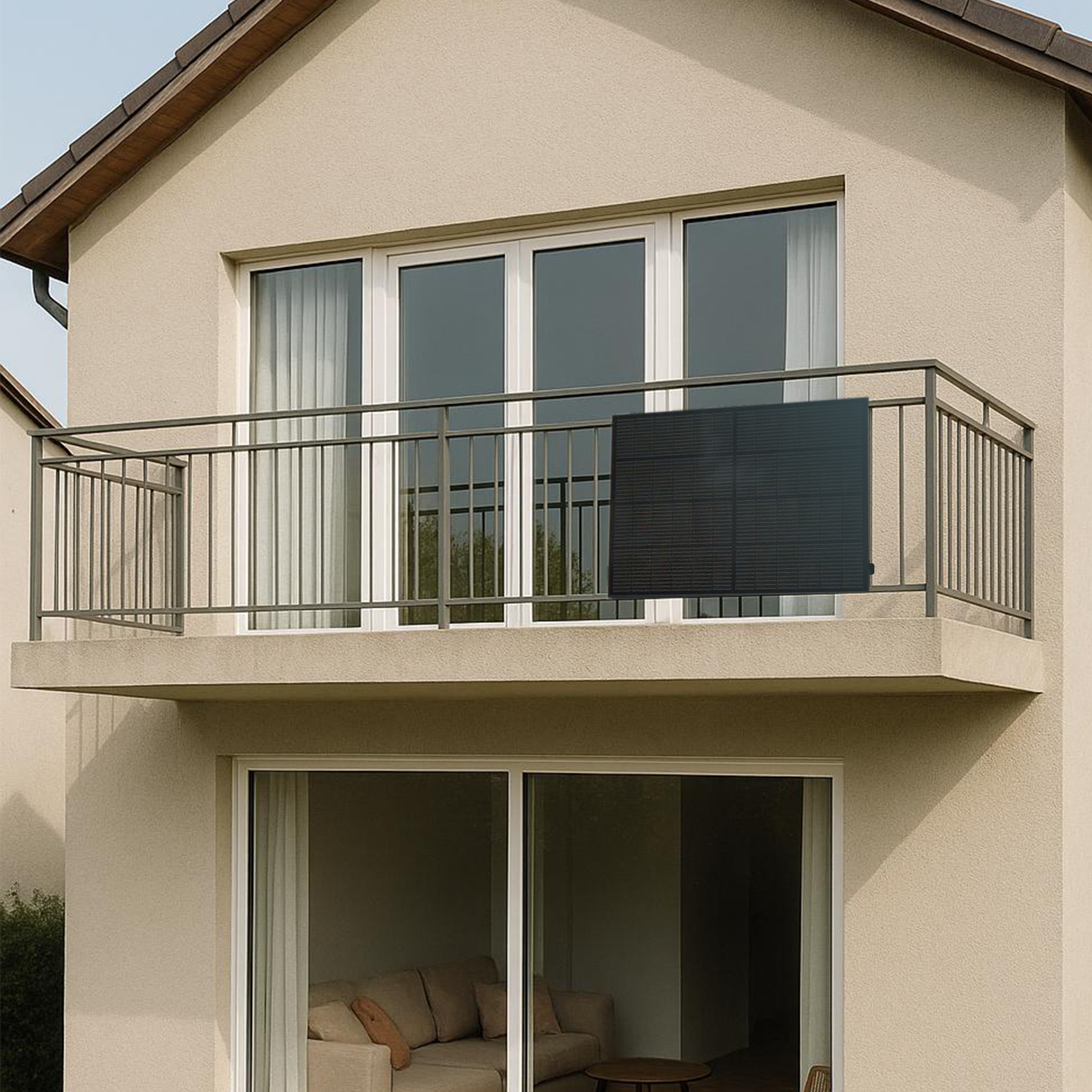 Balkonkraftwerk Preisbrecher 1 Modul 435 Wp - Balkon