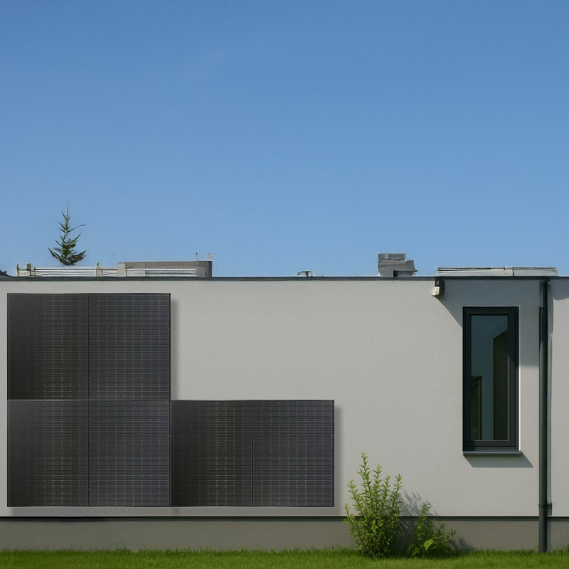 Balkonkraftwerk Preisbrecher 3 Module 1305 Wp - Fassade