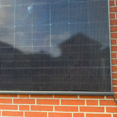 WandPV Premium verdecktes Montagesystem vertikal Komplettset für 2 PV-Module