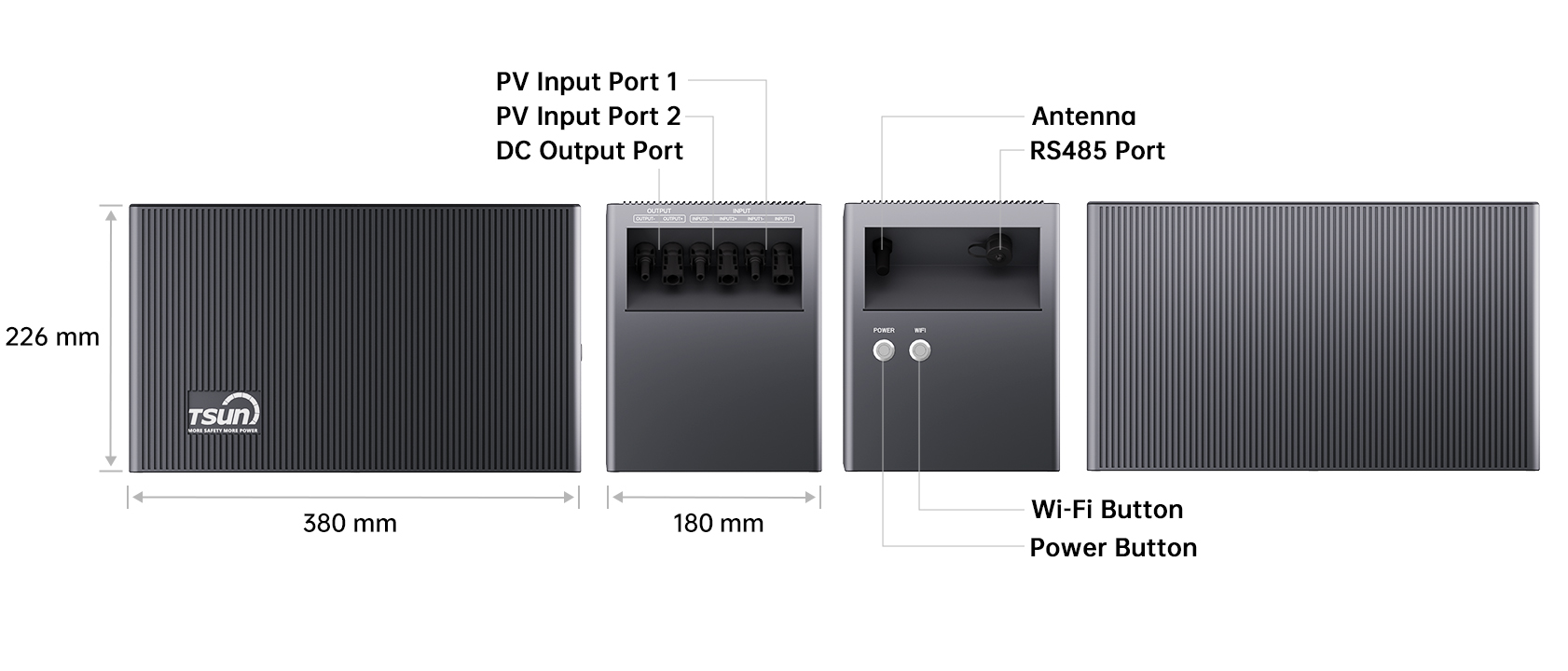 Set SolarCan DCU2000Lite 2 kWh 48V inklusive 3-Phasen-Sensor