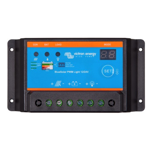 BlueSolar PWM-LCD&USB Solarladeregler 48V 20A