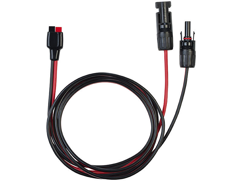 Solarpanel-Anschluss-Adapter für MC4- auf Anderson-Stecker, 1,5 m