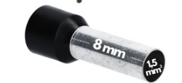 Aderendhülsen 1,5mm² iso