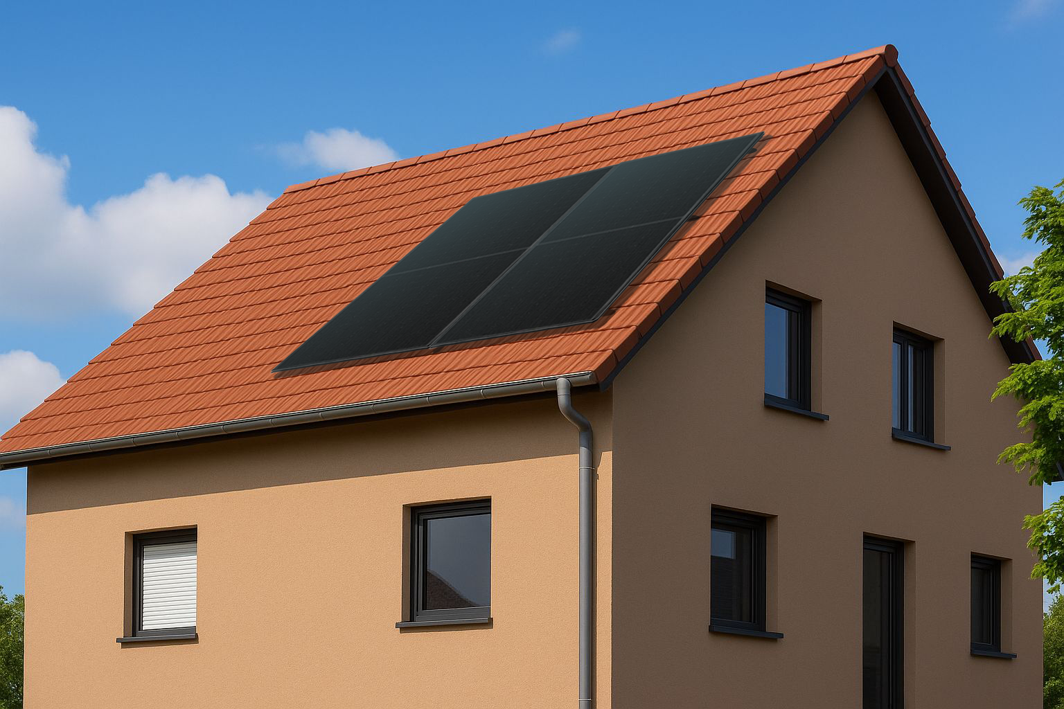 Balkonkraftwerk Premium Power 2 Module 900 Wp - Schrägdach