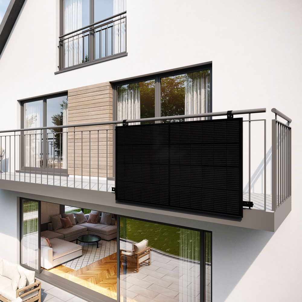 Balkonkraftwerk Price Breaker  1 Modul 435 Wp - Balkon