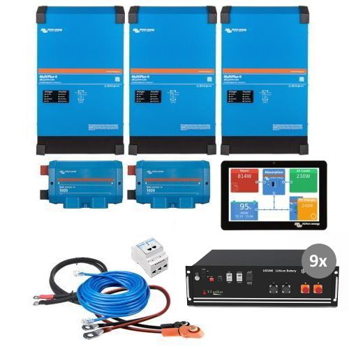 Allinonepv Multiplus Ii 48v 3 Phasen 15kva Speicherpaket 31kwh