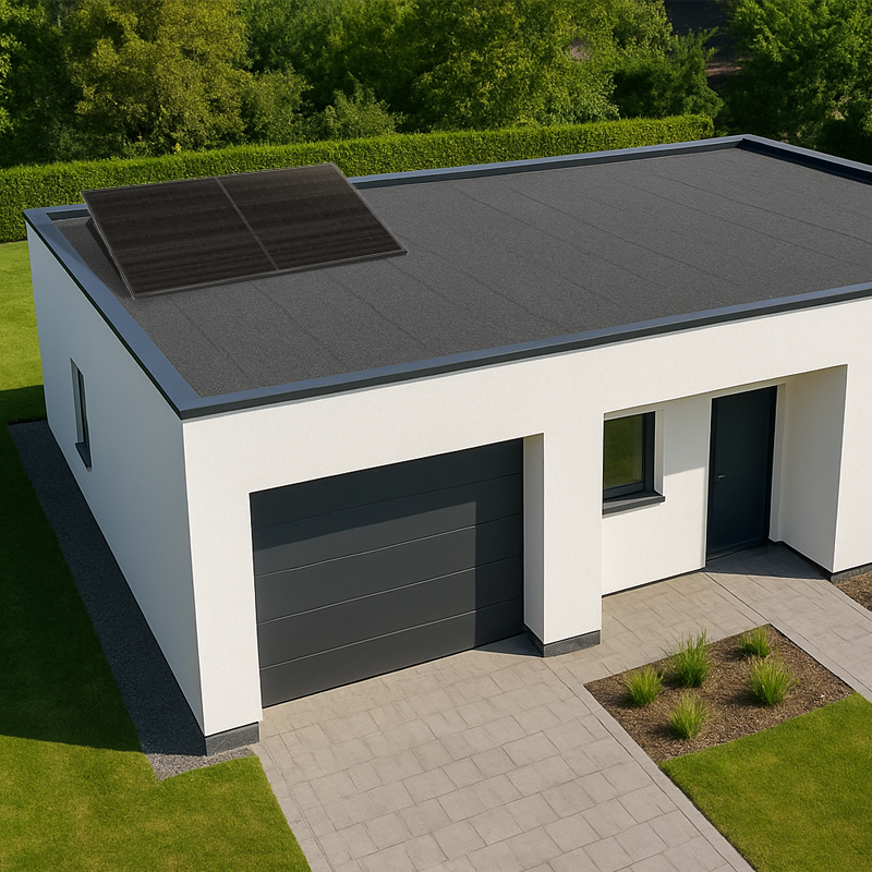 Balkonkraftwerk Preisbrecher 1 Modul 435 Wp - Flachdach