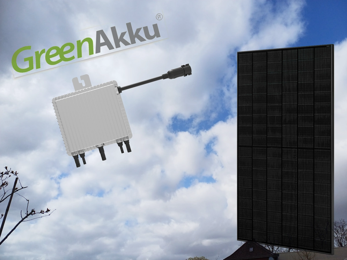 Balkonkraftwerk Budget Power 1 Modul 440 Wp - Garten