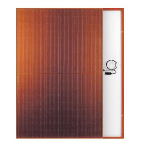 Silk Nova 380Watt Monokristalliene Modul Orange gefärbtes Glas und Rahmen