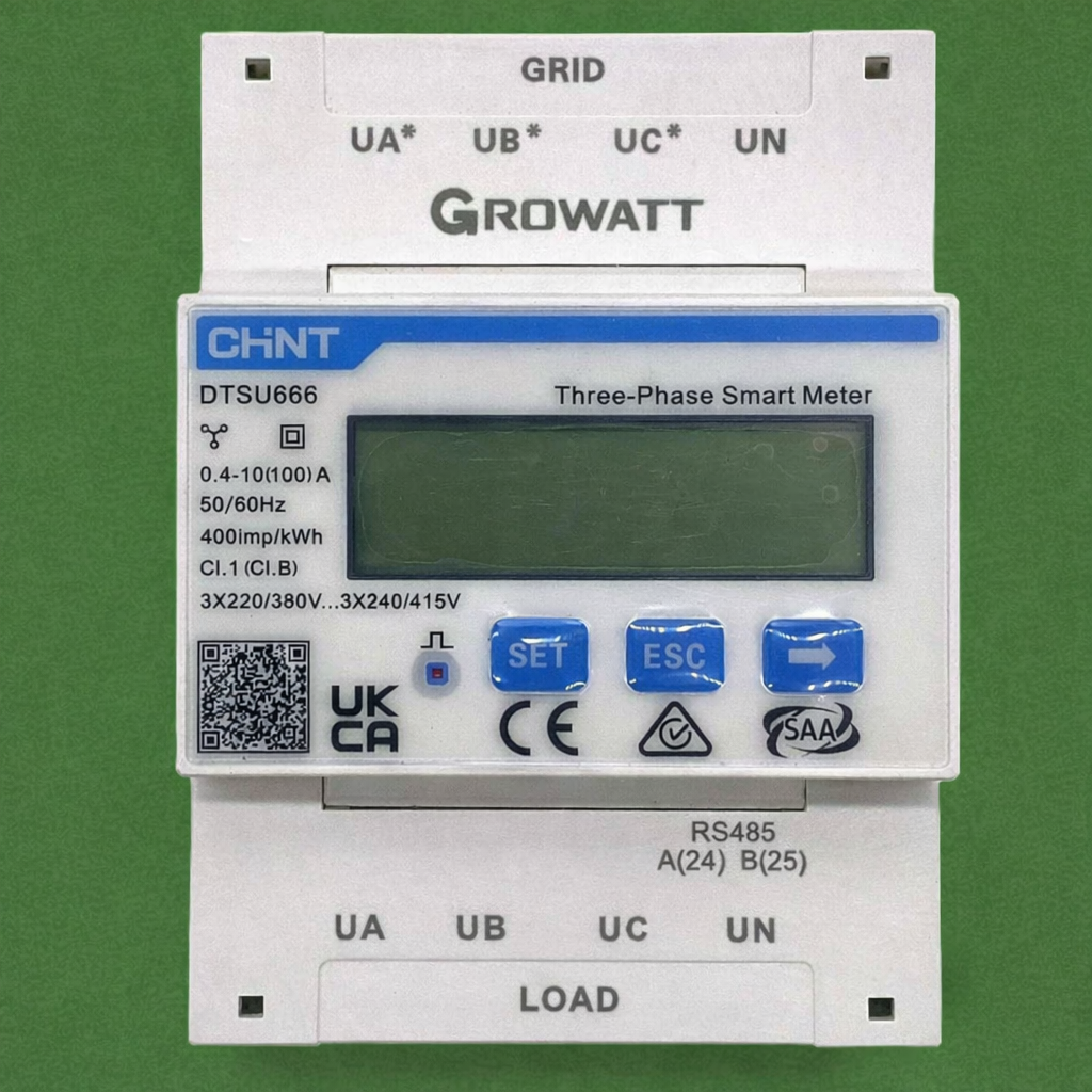 48V Speichersystem PV-Anlage - 10,2 kWh Liontron mit 5kVA Growatt-1-Phasen-Hybrid-WR