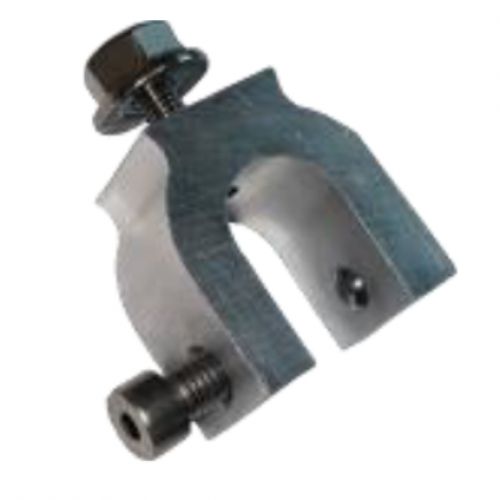 PV-Halterung für Gitter-Balkon mit senkrechten runden Handgriffen (Typ R) - Set für 4 Module