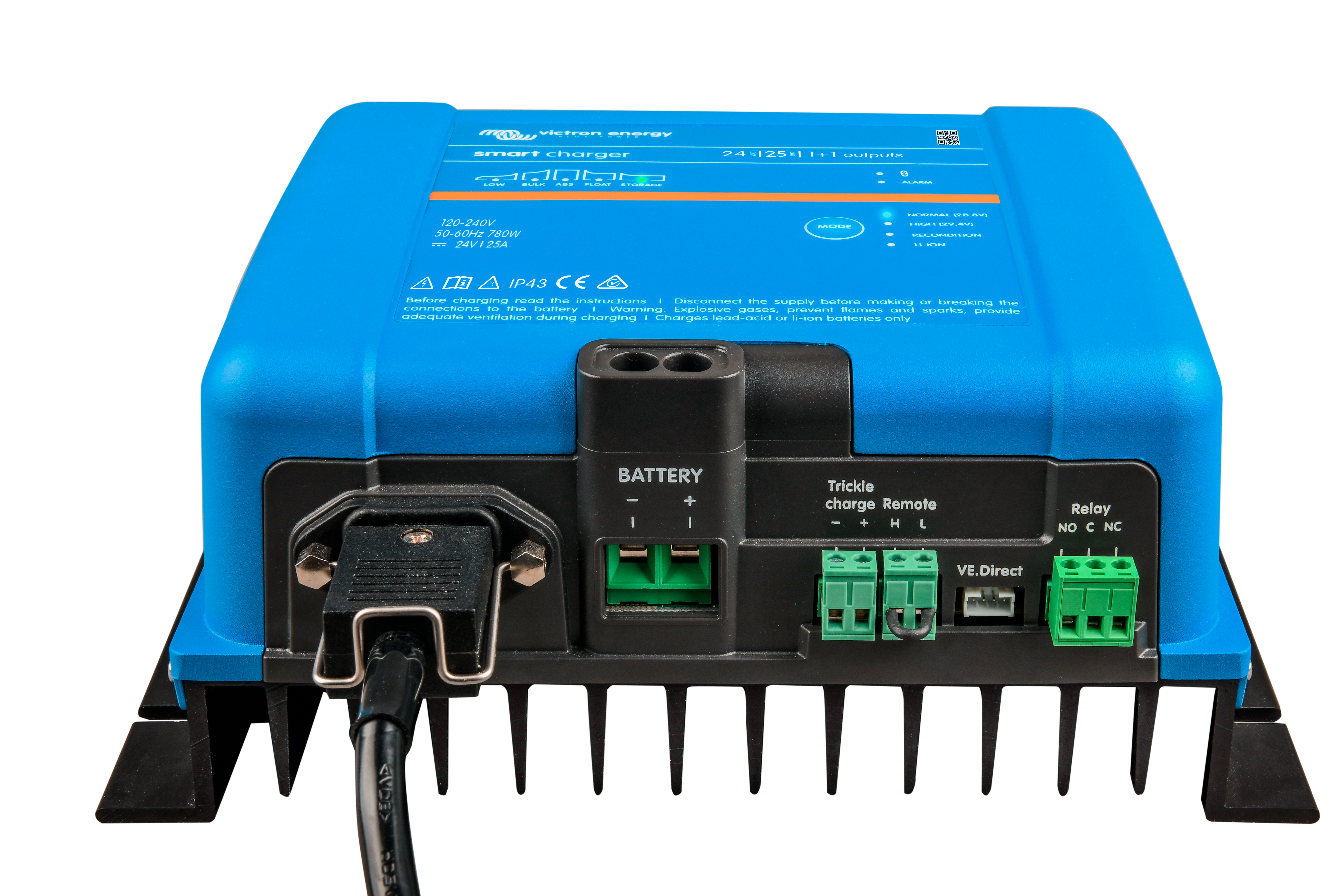 Phoenix Smart IP43 Charger 24/25 (1+1) 120-240V